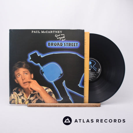 Paul McCartney Give My Regards To Broad Street LP Vinyl Record - Front Cover & Record