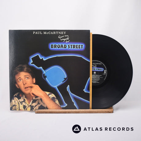 Paul McCartney Give My Regards To Broad Street LP Vinyl Record - Front Cover & Record