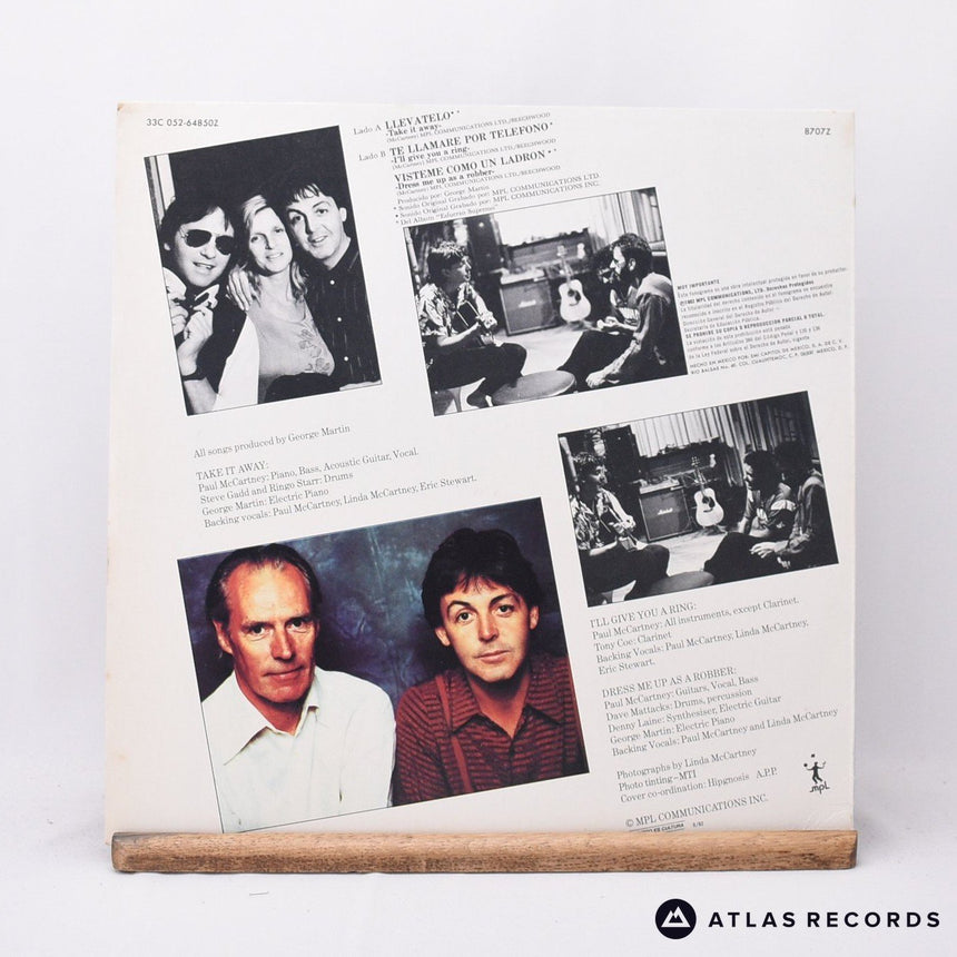 Paul McCartney - Llevatelo = Take It Away - 12" Vinyl Record - EX/EX