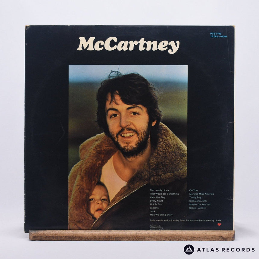 Paul McCartney - McCartney - Gatefold -3 -4 LP Vinyl Record - VG+/VG+