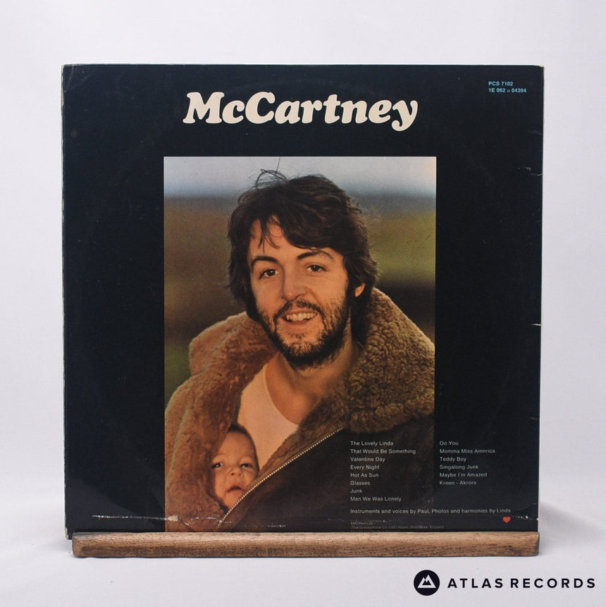 Paul McCartney - McCartney - Gatefold A-3 -3 LP Vinyl Record - VG+/VG