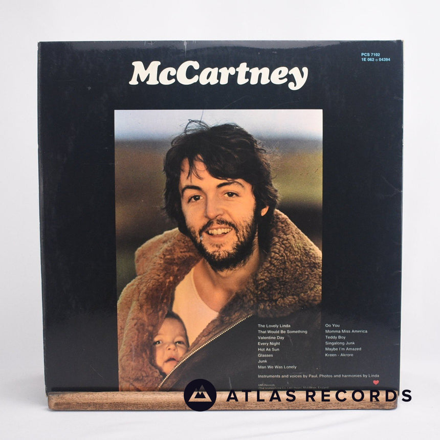Paul McCartney - McCartney - Gatefold a2-u b2-u LP Vinyl Record - EX/VG+