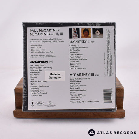 Paul McCartney - McCartney I II III - Limited Edition 3 x CD Box Set - NEW
