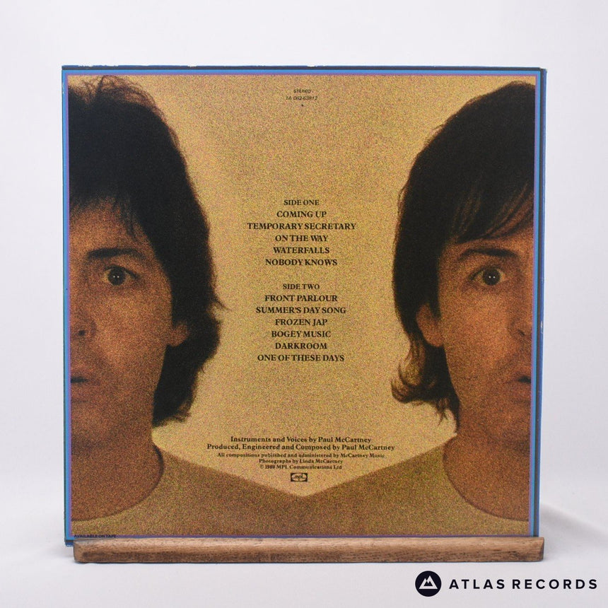 Paul McCartney - McCartney II - Gatefold LP Vinyl Record - EX/EX