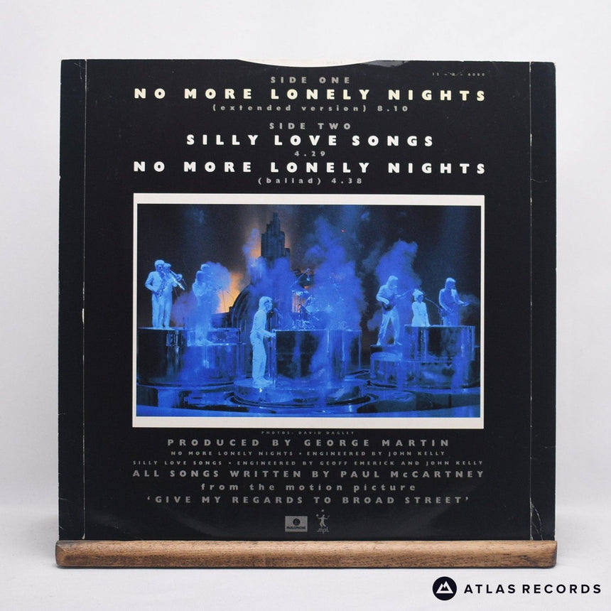 Paul McCartney - No More Lonely Nights - 12" Vinyl Record - VG+/VG+