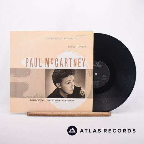 Paul McCartney Once Upon A Long Ago 12" Vinyl Record - Front Cover & Record