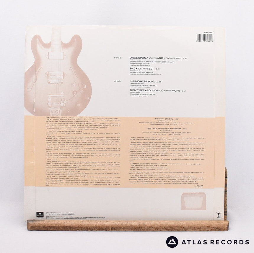 Paul McCartney - Once Upon A Long Ago - 12" Vinyl Record - EX/EX