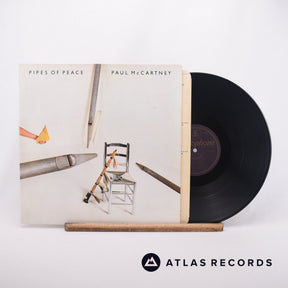 Paul McCartney Pipes Of Peace LP Vinyl Record - Front Cover & Record