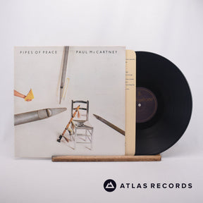 Paul McCartney Pipes Of Peace LP Vinyl Record - Front Cover & Record