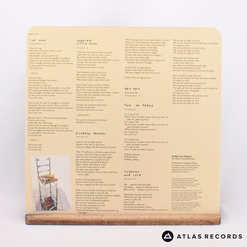 Paul McCartney - Pipes Of Peace - Gatefold LP Vinyl Record - EX/EX