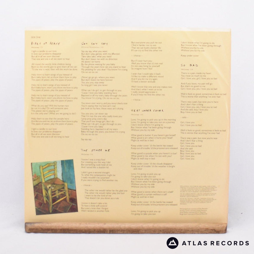 Paul McCartney - Pipes Of Peace - LP Vinyl Record - EX/VG+