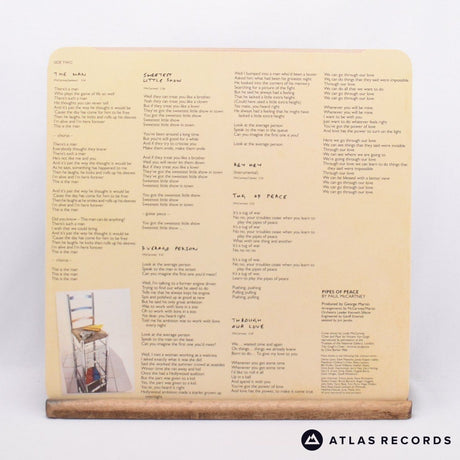 Paul McCartney - Pipes Of Peace - Gatefold LP Vinyl Record - VG+/EX