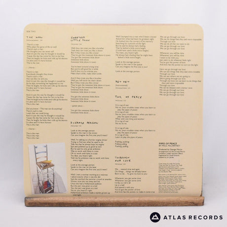 Paul McCartney - Pipes Of Peace - LP Vinyl Record - VG+/VG+