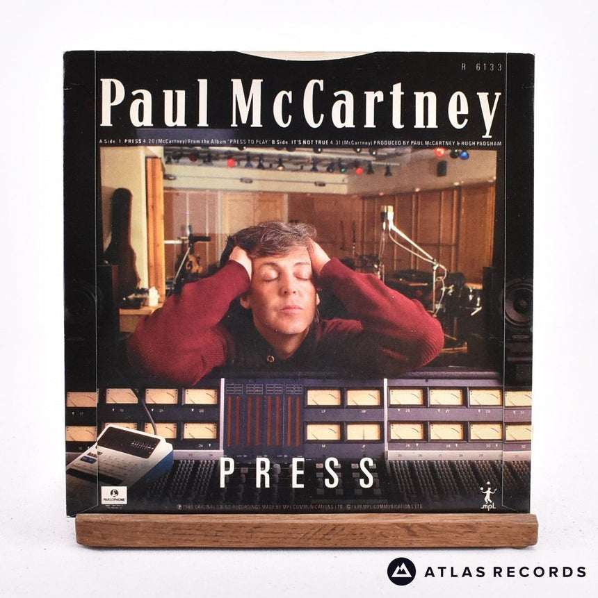 Paul McCartney - Press - 7" Vinyl Record - EX/EX