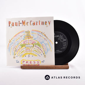 Paul McCartney Press 7" Vinyl Record - Front Cover & Record