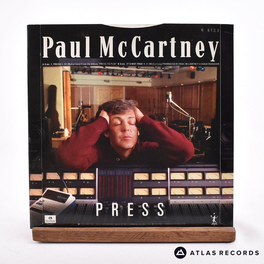 Paul McCartney - Press - 7" Vinyl Record - EX/VG+