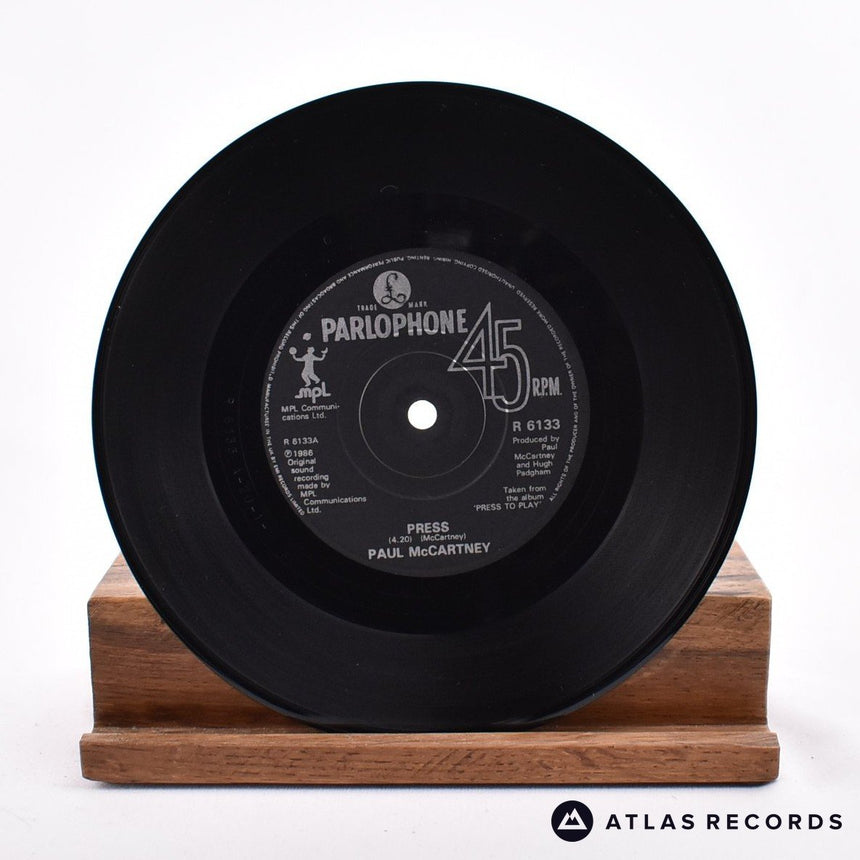 Paul McCartney - Press - 7" Vinyl Record - EX/VG+