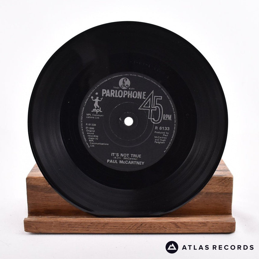 Paul McCartney - Press - 7" Vinyl Record - EX/VG+