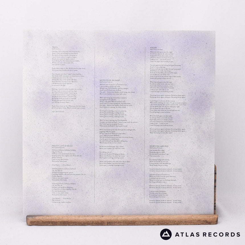 Paul McCartney - Press To Play - LP Vinyl Record - VG+/EX