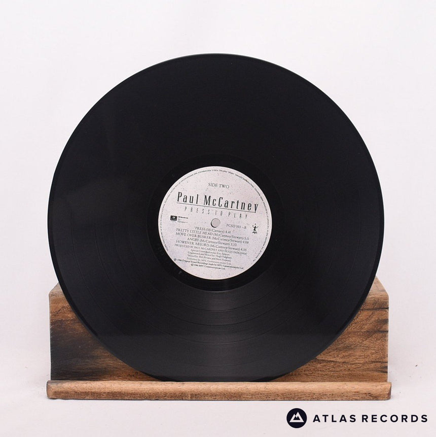 Paul McCartney - Press To Play - Gatefold LP Vinyl Record - EX/EX
