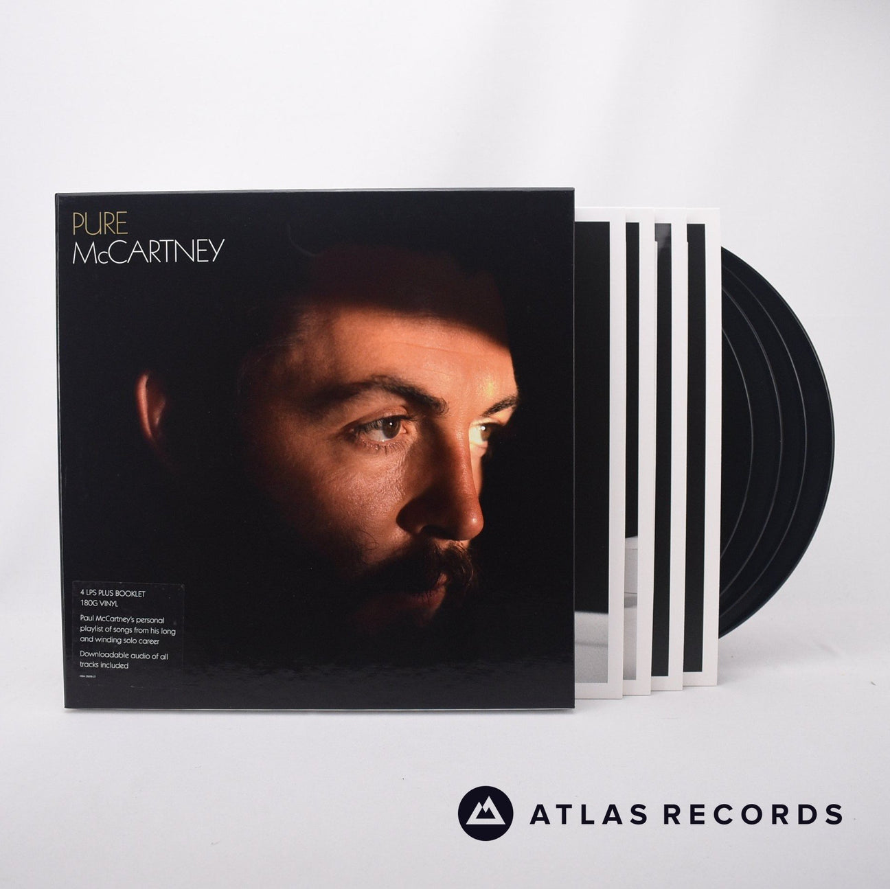 Paul McCartney Pure McCartney 4 x LP Vinyl Record - Front Cover & Record