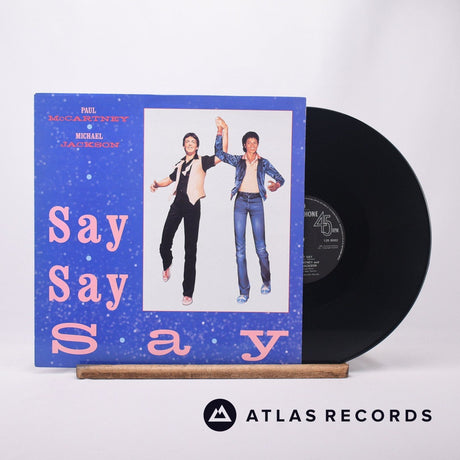 Paul McCartney Say Say Say 12" Vinyl Record - Front Cover & Record