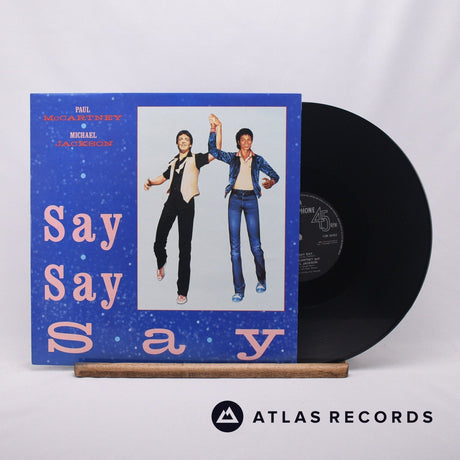 Paul McCartney Say Say Say 12" Vinyl Record - Front Cover & Record