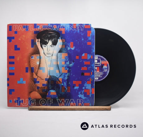 Paul McCartney Tug Of War LP Vinyl Record - Front Cover & Record