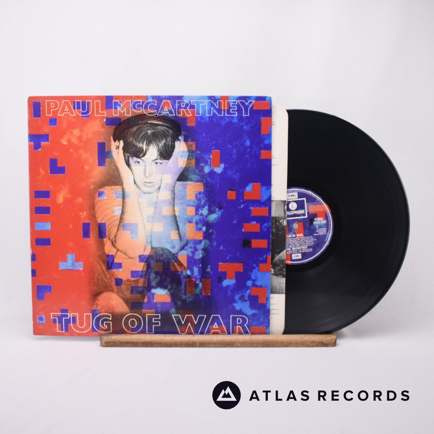 Paul McCartney - Tug Of War - LP Vinyl Record - EX/VG+