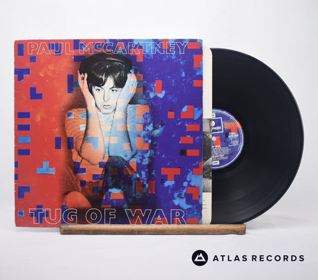 Paul McCartney Tug Of War LP Vinyl Record - Front Cover & Record