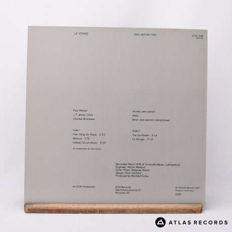 Paul Motian Trio - Le Voyage - LP Vinyl Record - EX/EX