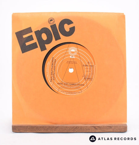 Paul Shuttleworth Here She Comes Again 7" Vinyl Record - In Sleeve