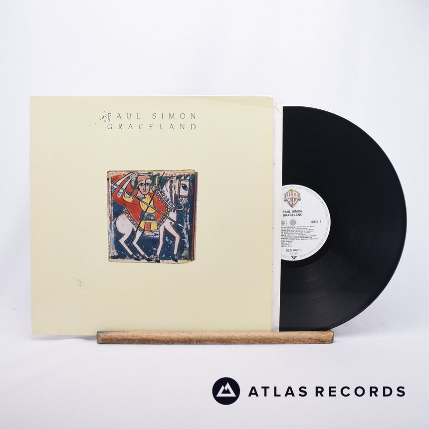 Paul Simon Graceland LP Vinyl Record - Front Cover & Record