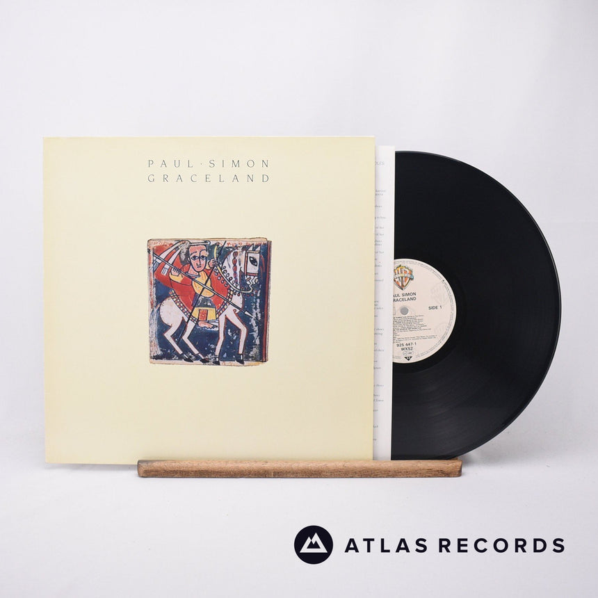 Paul Simon - Graceland - Embossed Sleeve LP Vinyl Record - EX/EX