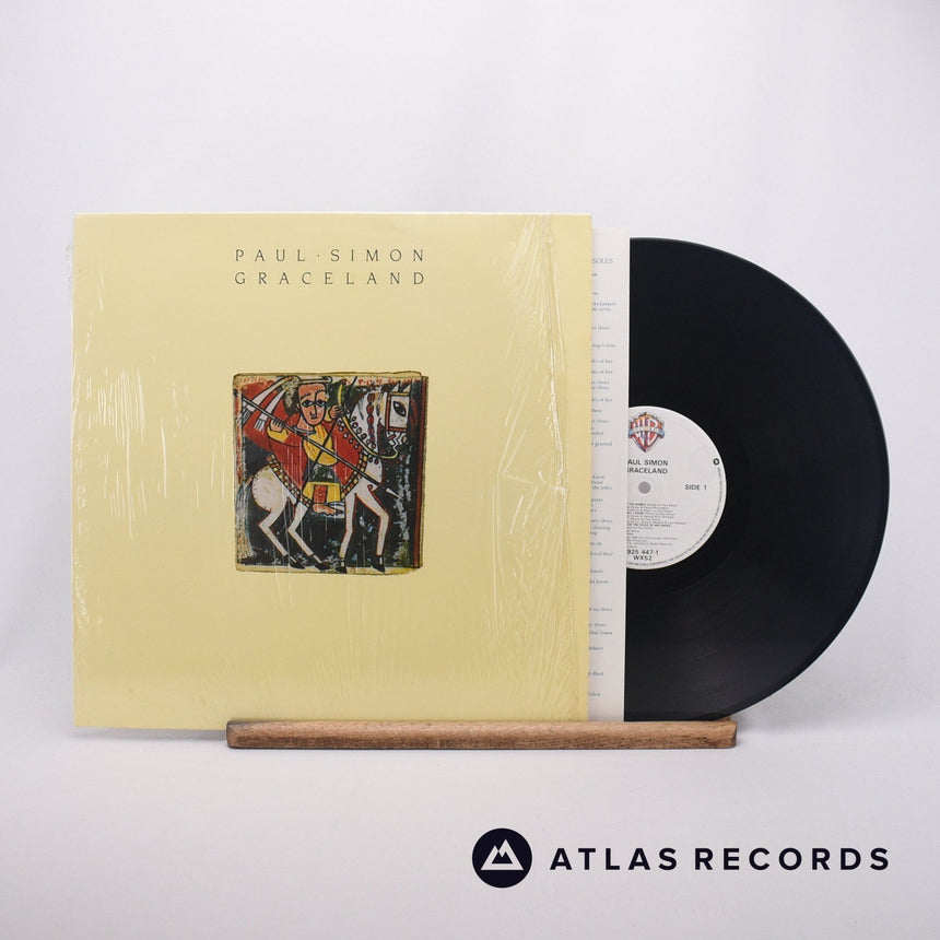 Paul Simon Graceland LP Vinyl Record - Front Cover & Record
