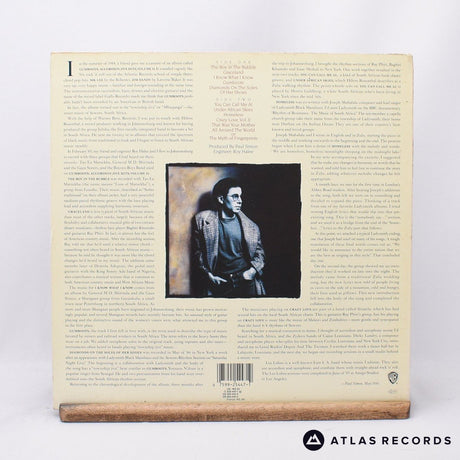 Paul Simon - Graceland - Embossed Sleeve LP Vinyl Record - EX/EX