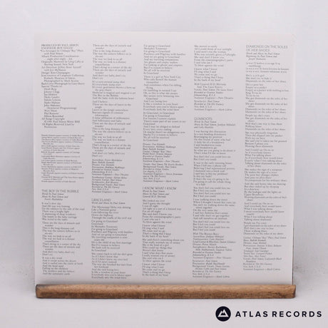 Paul Simon - Graceland - 180G Reissue 1A 2B LP Vinyl Record - NM/EX