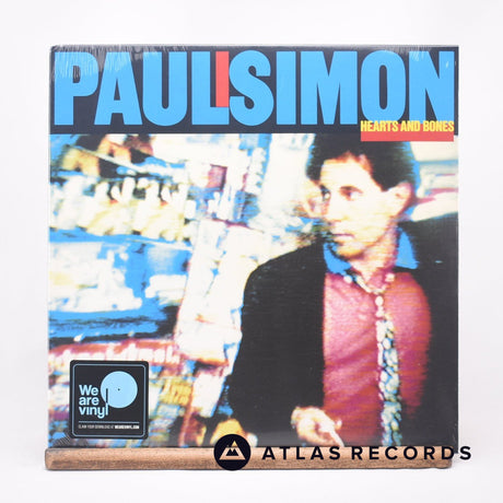 Paul Simon Hearts And Bones LP Vinyl Record - Front Cover & Record