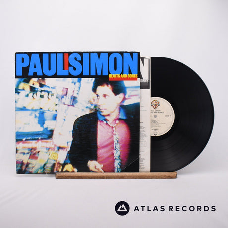 Paul Simon Hearts And Bones LP Vinyl Record - Front Cover & Record