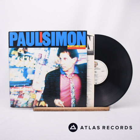 Paul Simon Hearts And Bones LP Vinyl Record - Front Cover & Record