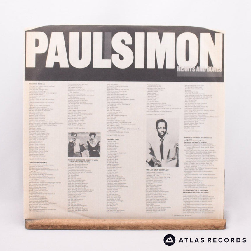 Paul Simon - Hearts And Bones - LP Vinyl Record - EX/EX