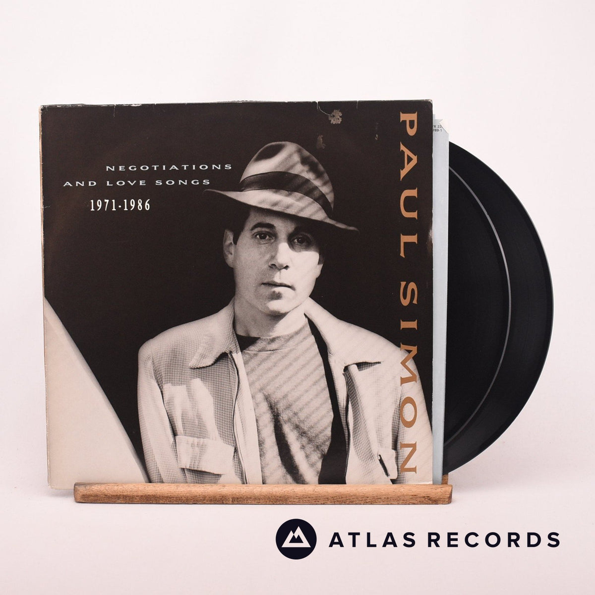 Paul Simon Negotiations And Love Songs 2 x LP Vinyl Record - Front Cover & Record
