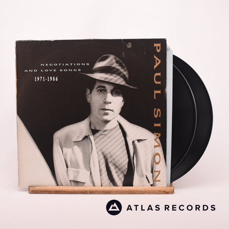 Paul Simon Negotiations And Love Songs 2 x LP Vinyl Record - Front Cover & Record