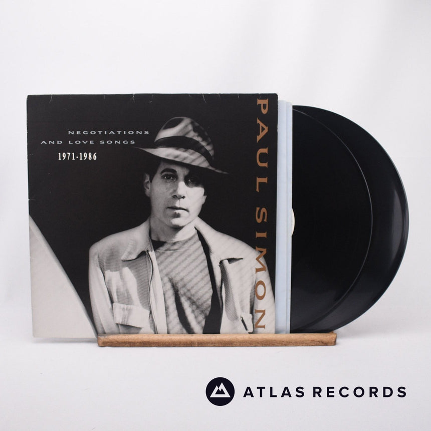 Paul Simon Negotiations And Love Songs 2 x LP Vinyl Record - Front Cover & Record