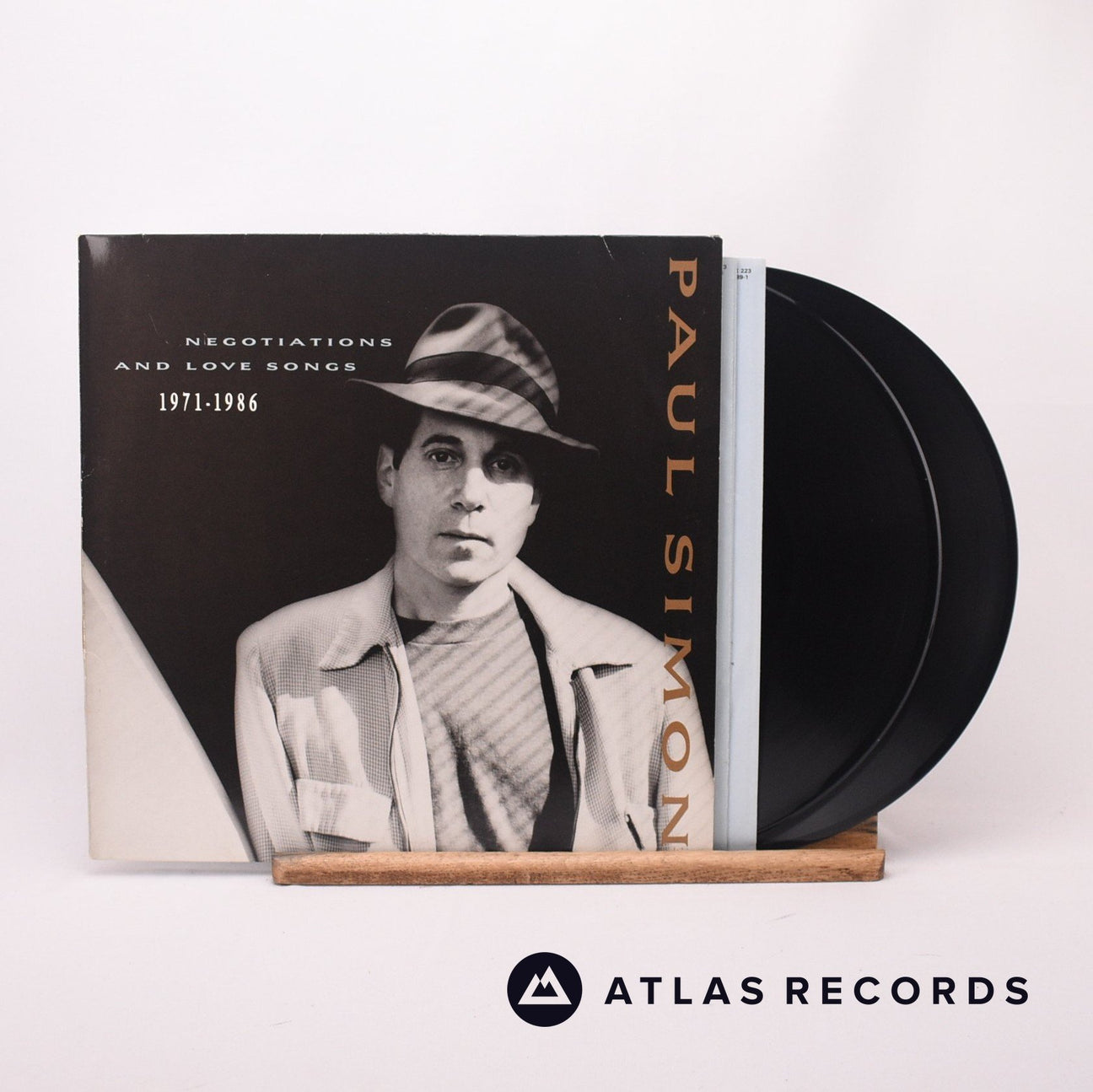 Paul Simon Negotiations And Love Songs 2 x LP Vinyl Record - Front Cover & Record