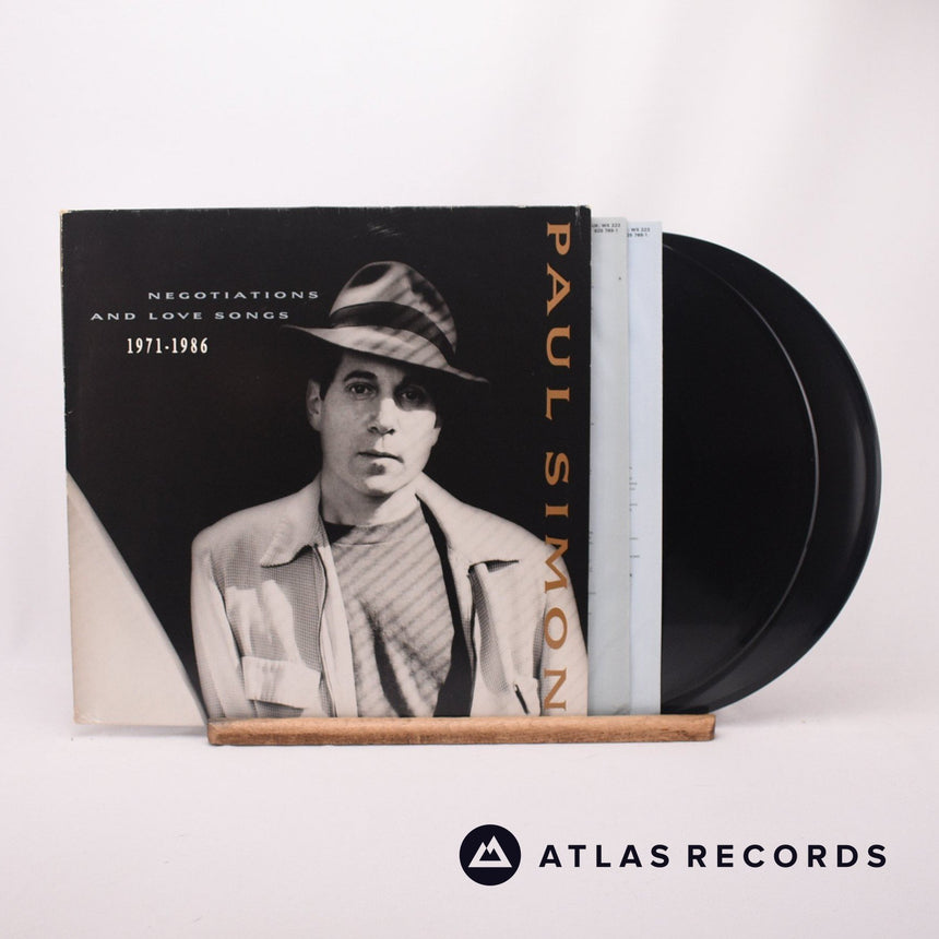 Paul Simon Negotiations And Love Songs 2 x LP Vinyl Record - Front Cover & Record