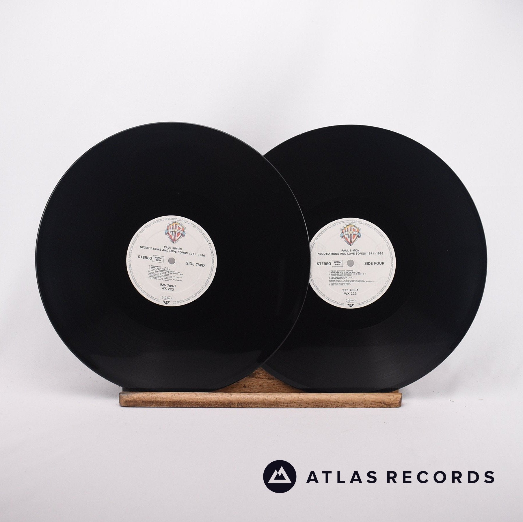 Paul Simon Negotiations And Love Songs 2 x LP Vinyl EX/EX – Atlas