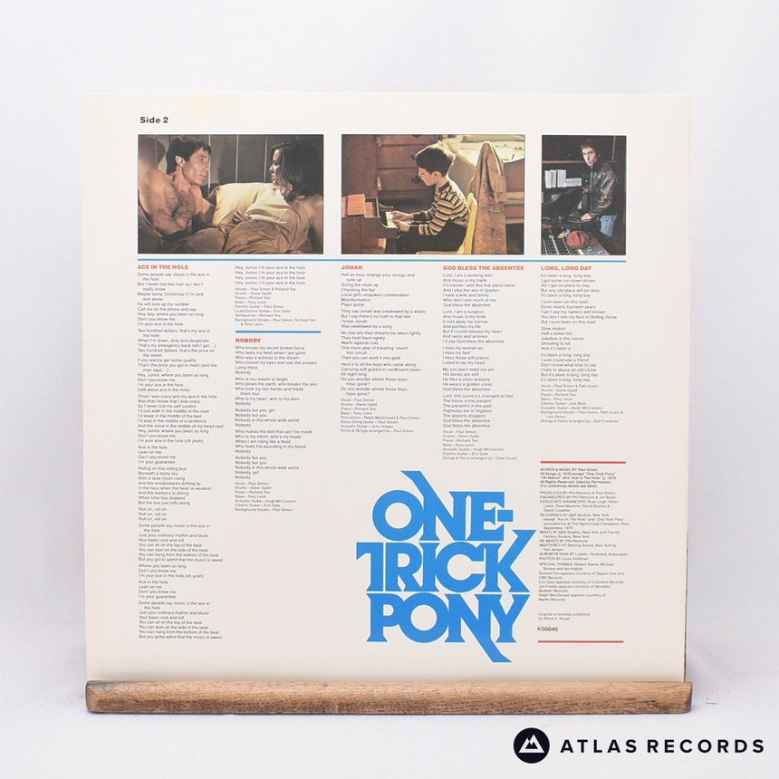 Paul Simon - One-Trick Pony - A-1 B-1 LP Vinyl Record - EX/EX