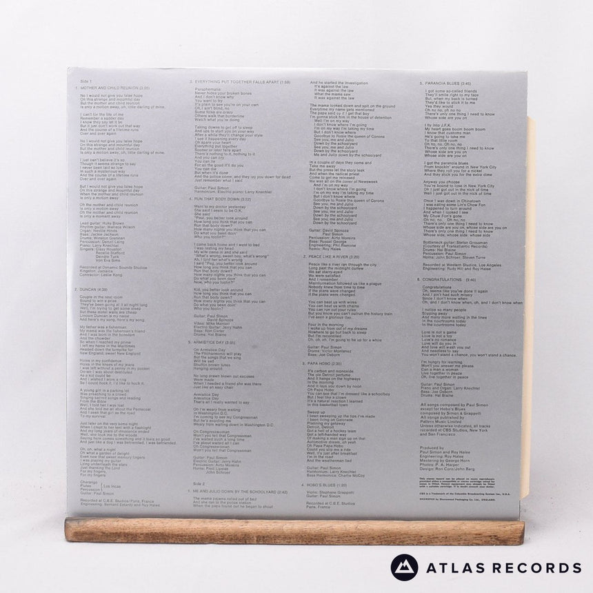 Paul Simon - Paul Simon - LP Vinyl Record - EX/EX
