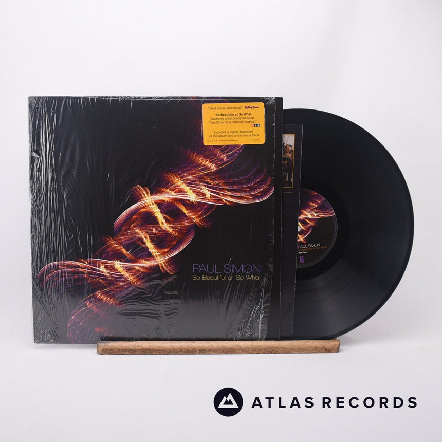 Paul Simon So Beautiful Or So What LP Vinyl Record - Front Cover & Record